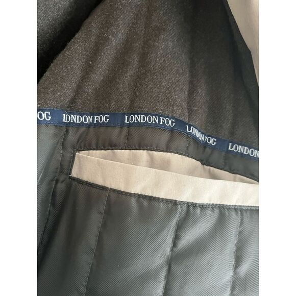 London Fog trench coat jacket size XXL - Picture 3 of 8